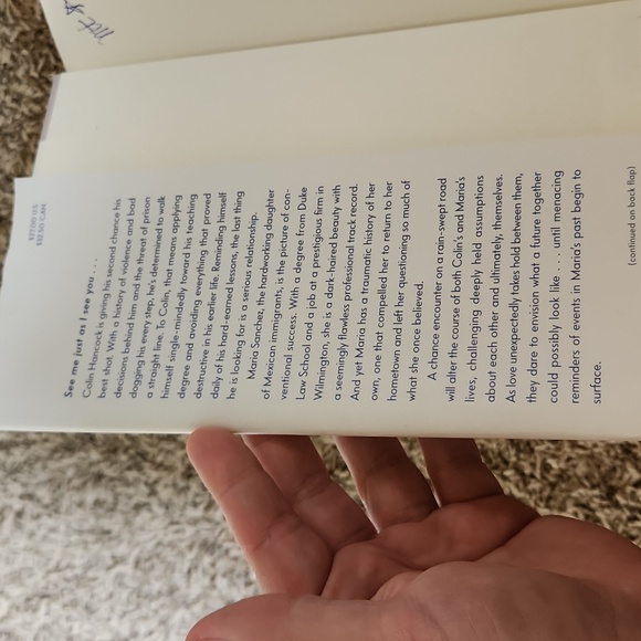 See Me Hardback Book by Nicholas Sparks - Picture 4 of 8